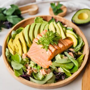 Avocado Salmon Salad Recipe