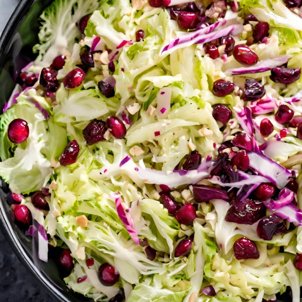 How Should I Chop the Cabbage for the Salad?