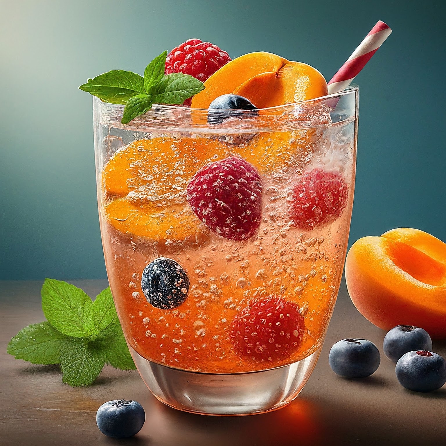 Guaranteed Apricot Berry Fizz Recipe