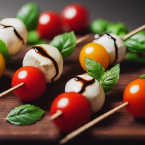 CAPRESE SALAD SKEWERS RECIPE: BREAKTHROUGH TASTE!