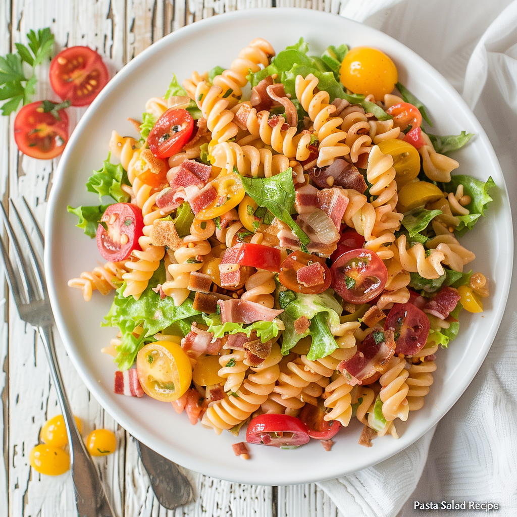 BLT Pasta Salad Recipe