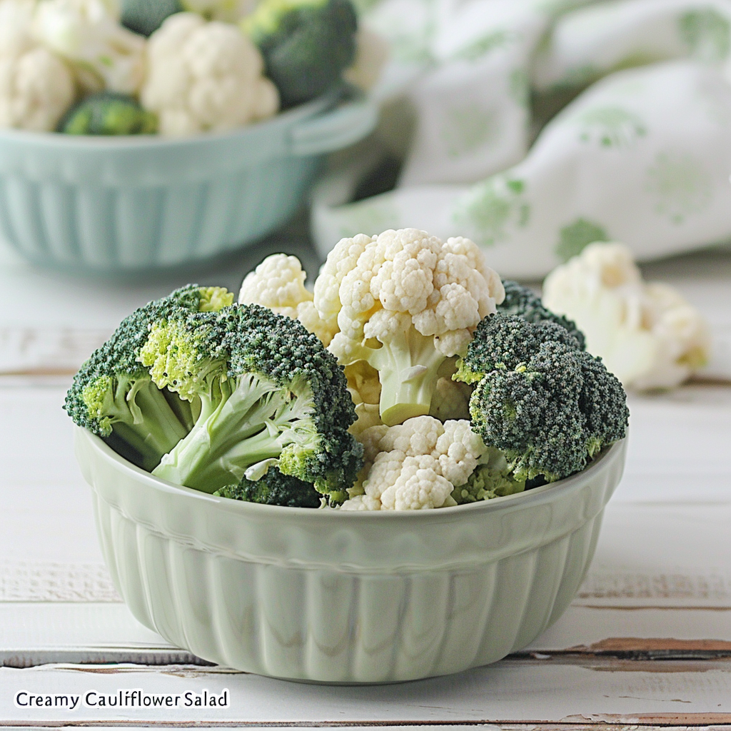 Broccoli Cauliflower Salad Recipe