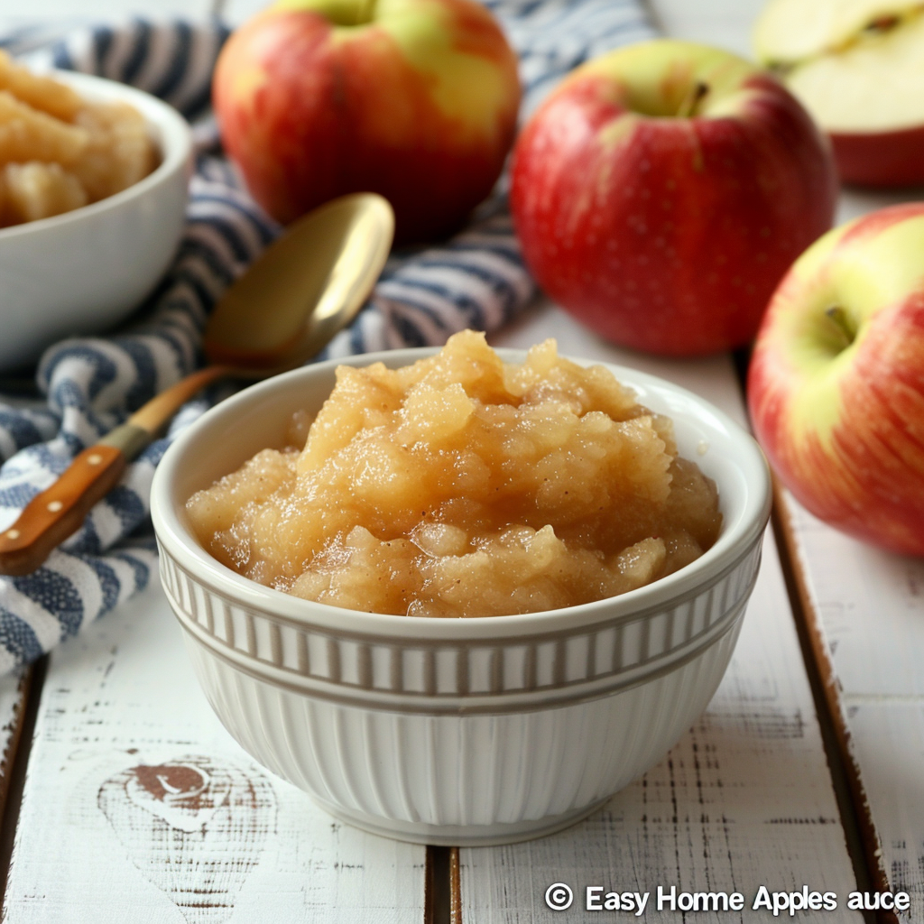 Easy Homemade Applesauce Recipe