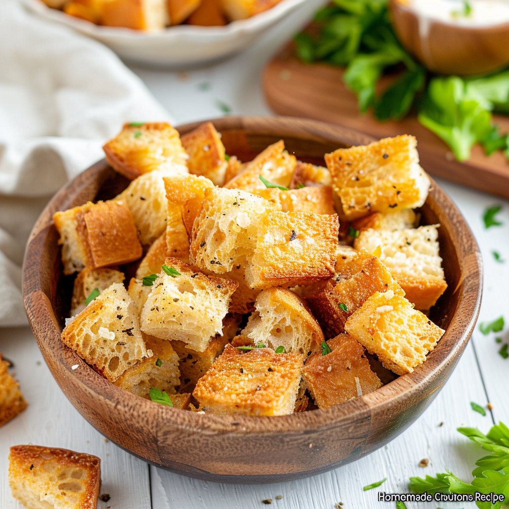 Homemade Croutons Recipe