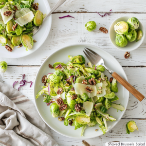 Shaved Brussels Sprout Salad