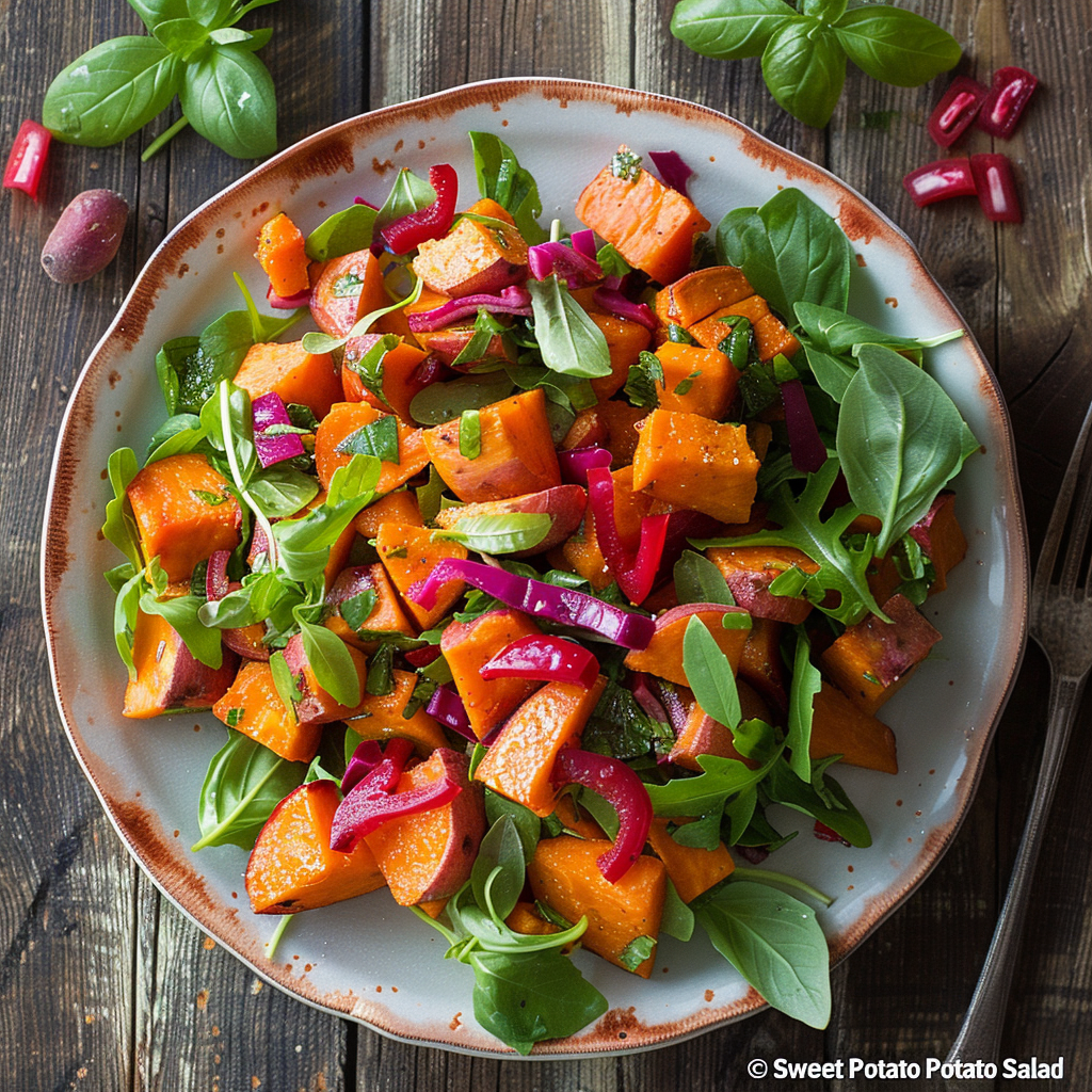 Roasted Sweet Potato Salad