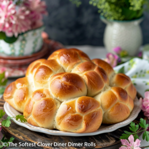 The Softest Cloverleaf Dinner Rolls