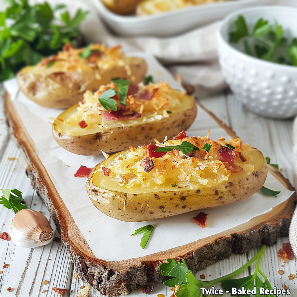 Twice-Baked Potatoes Recipe