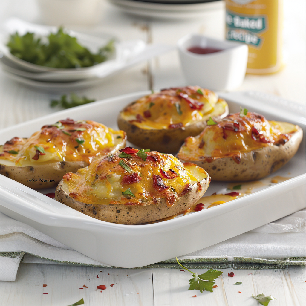 Twice-Baked Potatoes Recipe