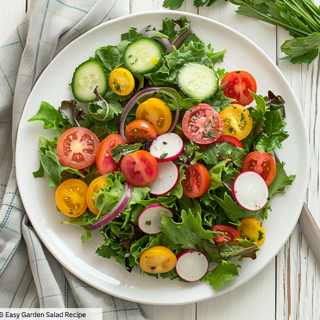 Easy Garden Salad Recipe