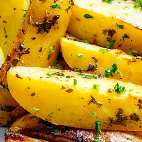 Greek Lemon Potatoes Recipe