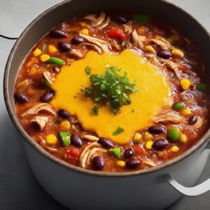 CHICKEN CREAM CHEESE CHILI RECIPE: FIERCE TASTE!