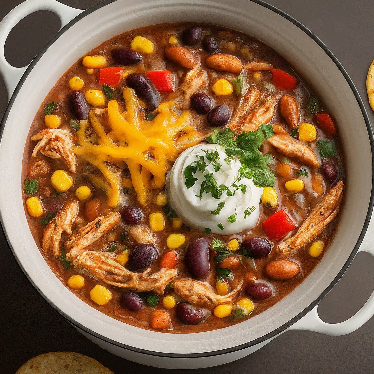 CHICKEN CREAM CHEESE CHILI RECIPE: FIERCE TASTE!