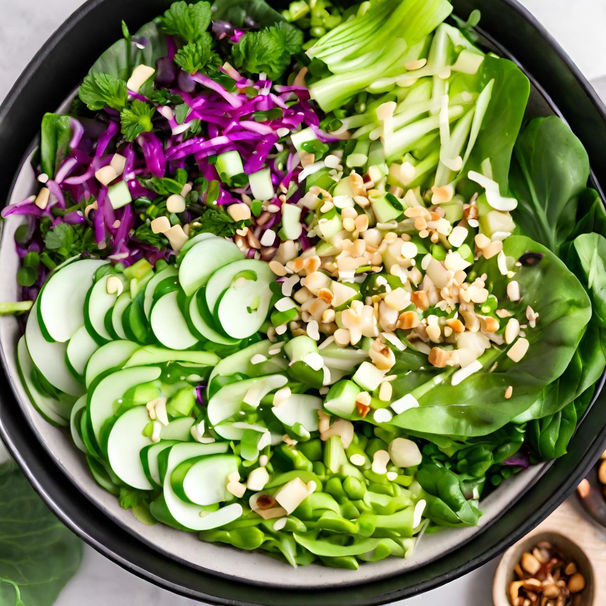 "Bok Choy Crunch Salad (Asian Delight!)"