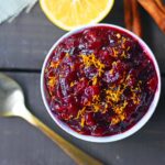 Cranberry Sauce Recipe with orange and honey