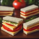 GOUDA AND TOMATO TEA SANDWICHES RECIPE: EXQUISITE TASTE!