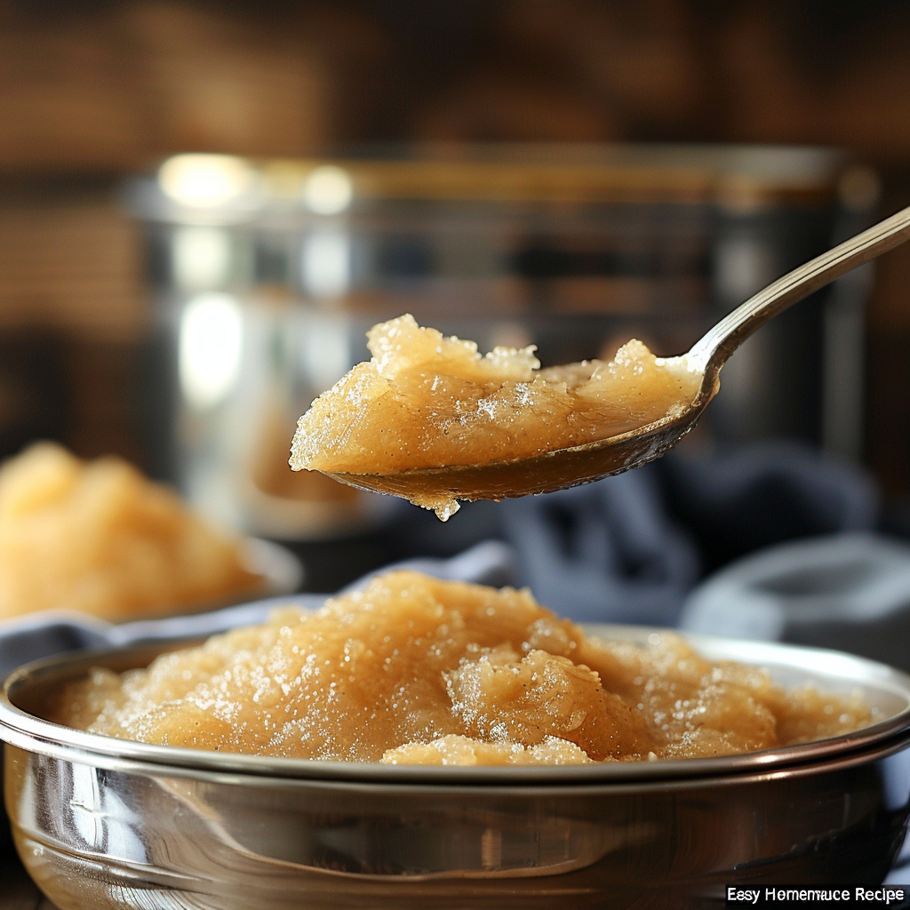 Easy Homemade Applesauce Recipe