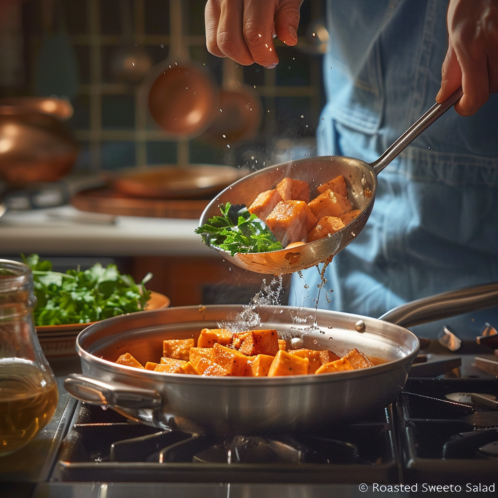 Roasted Sweet Potato Salad