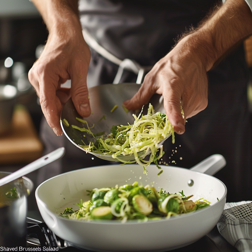 Shaved Brussels Sprout Salad