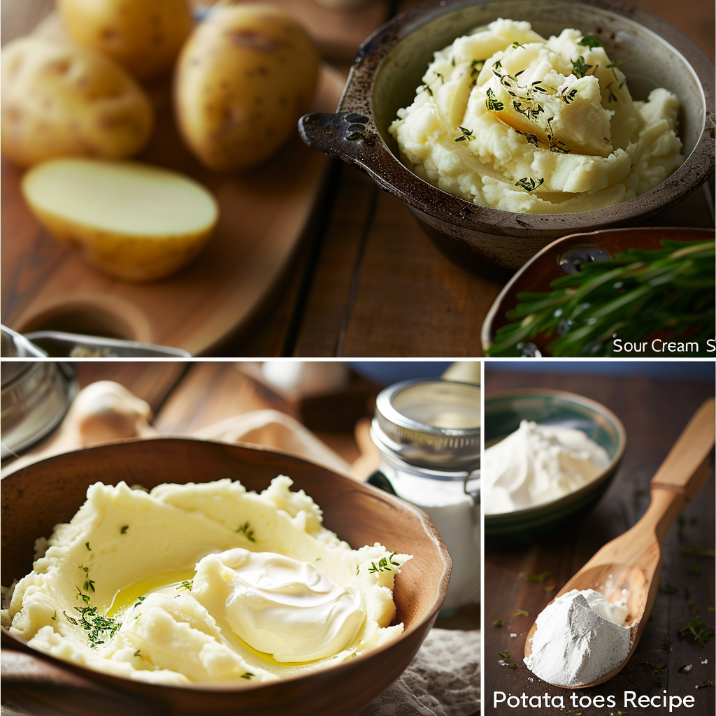 Sour Cream Mashed Potatoes Recipe
