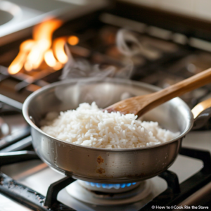 How to Cook Rice on the Stove