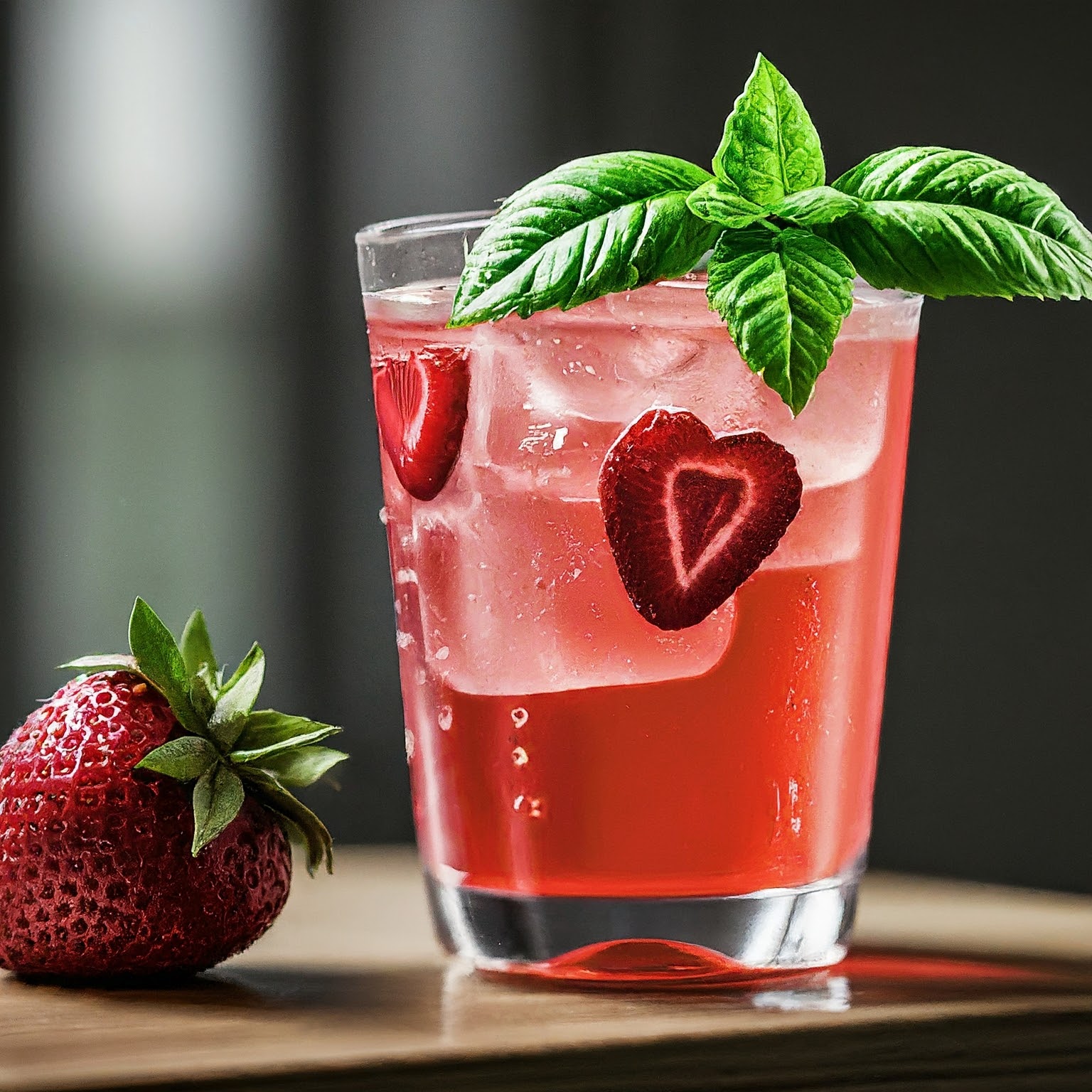 Crushing Strawberry Basil Lemonade Recipe