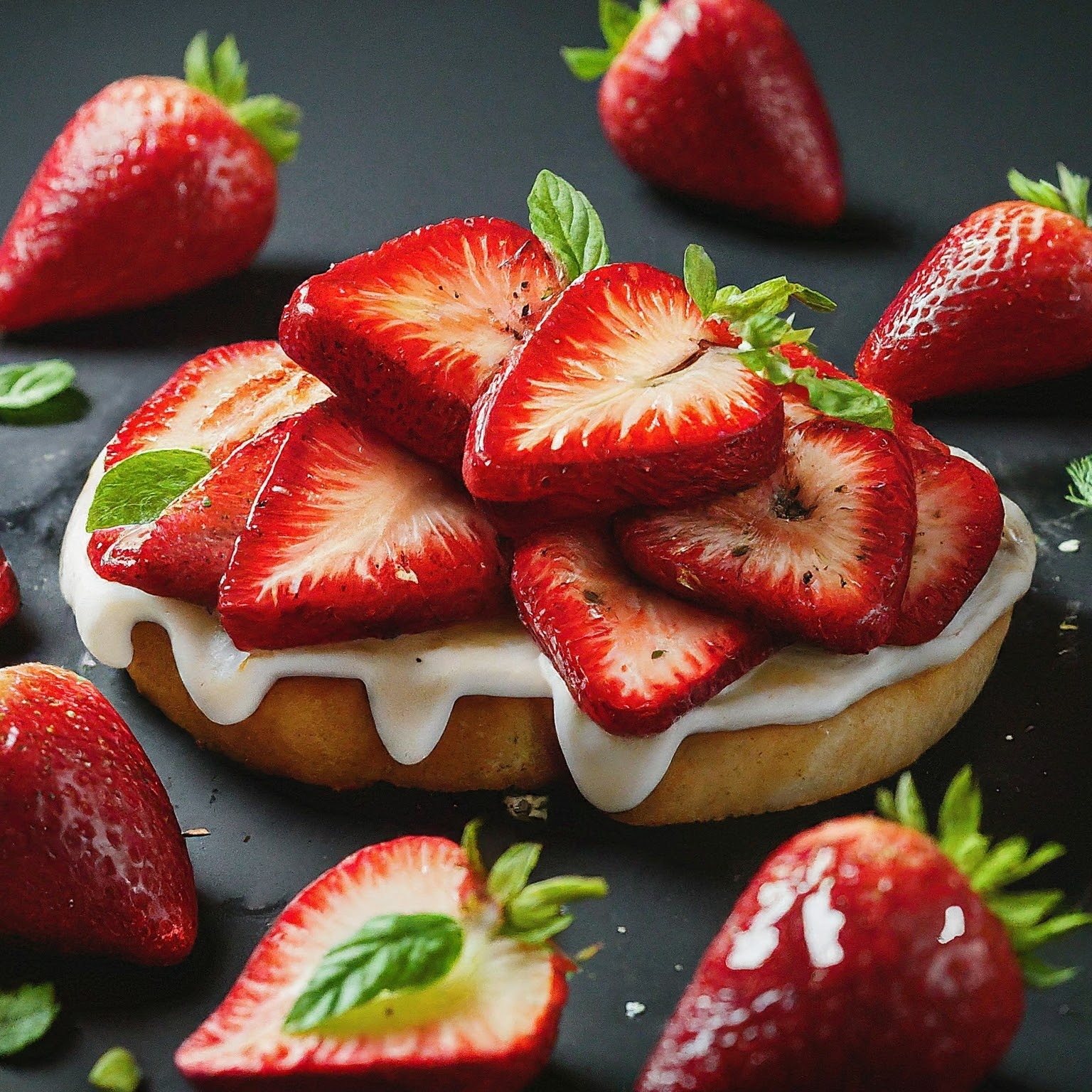 STRAWBERRY BRUSCHETTA RECIPE: EARNEST DELIGHT!