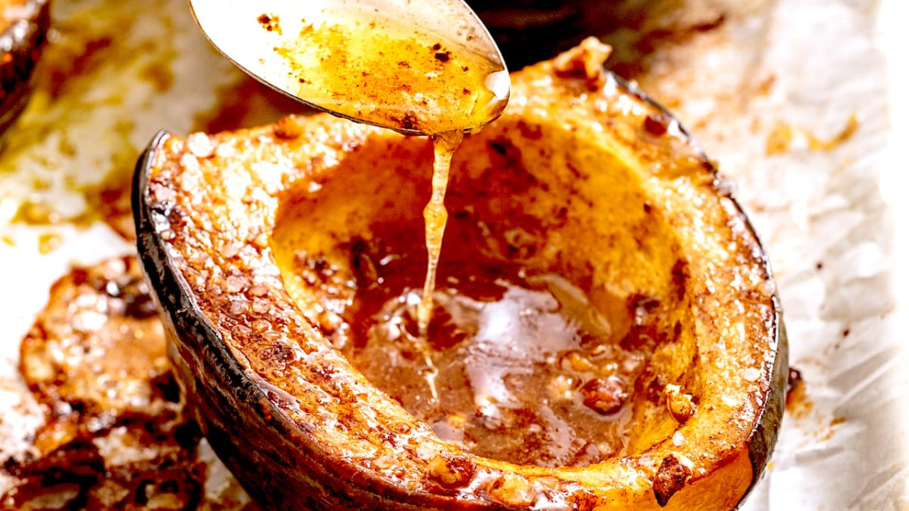 Maple-Roasted Acorn Squash