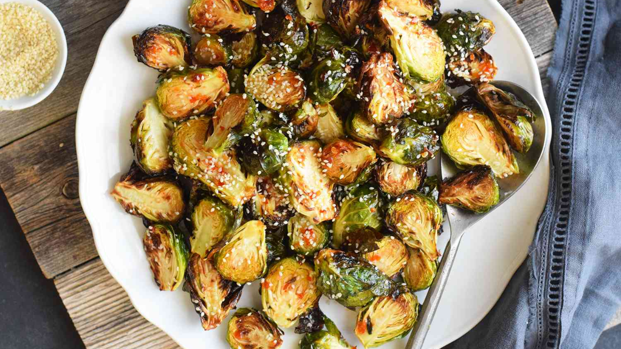 Air Fryer Brussels Sprouts