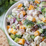 Broccoli Cauliflower Salad Recipe