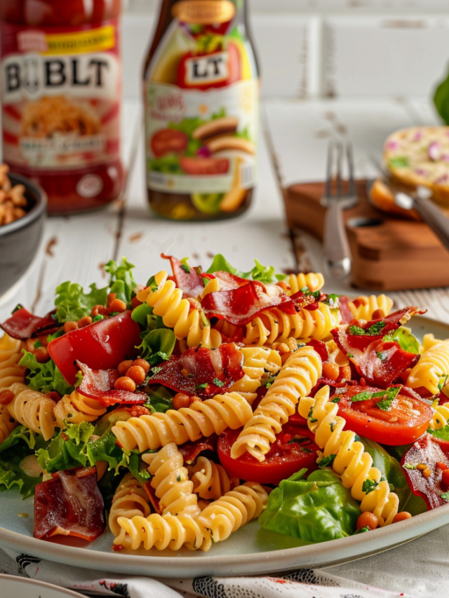 BLT Pasta Salad Recipe