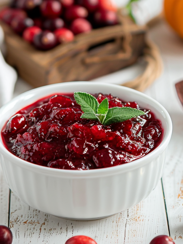 Cranberry Sauce Recipe