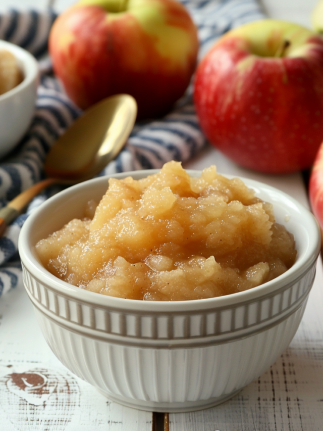 Easy Homemade Applesauce Recipe