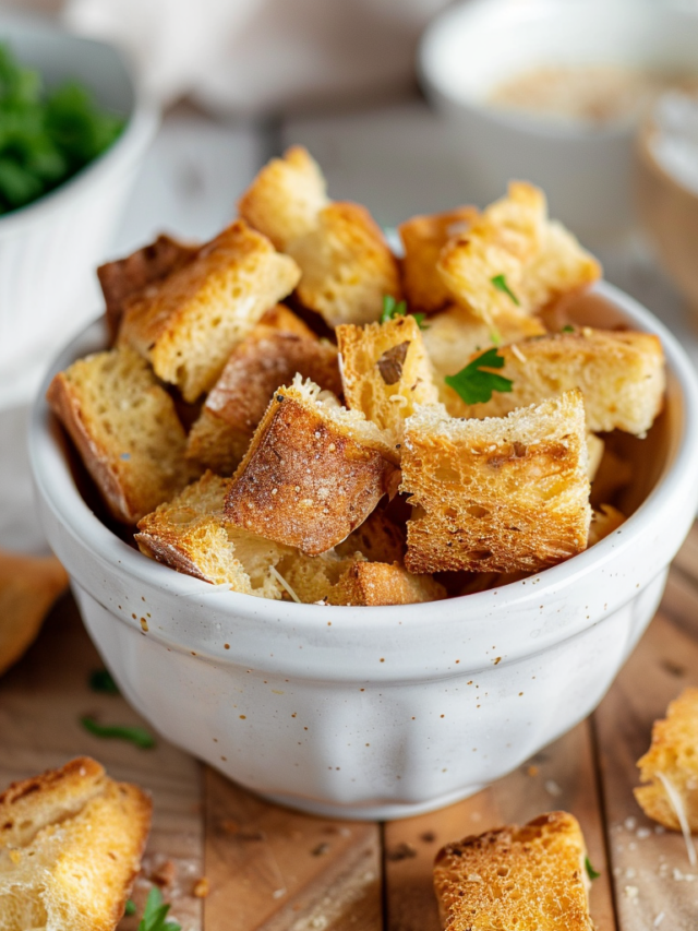 Homemade Croutons Recipe