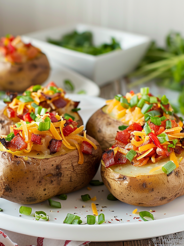 Instant Pot Baked Potatoes Recipe