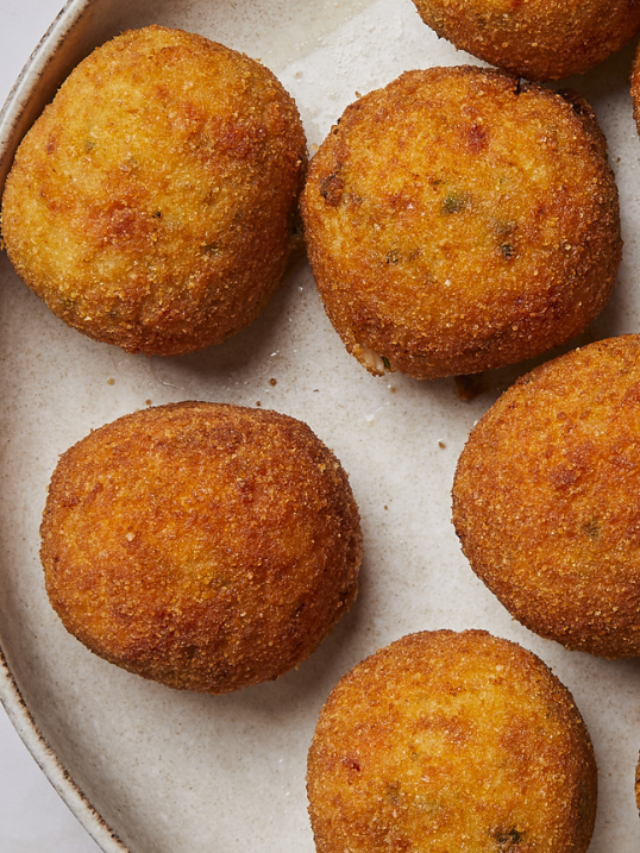 Arancini Rice Balls Recipe