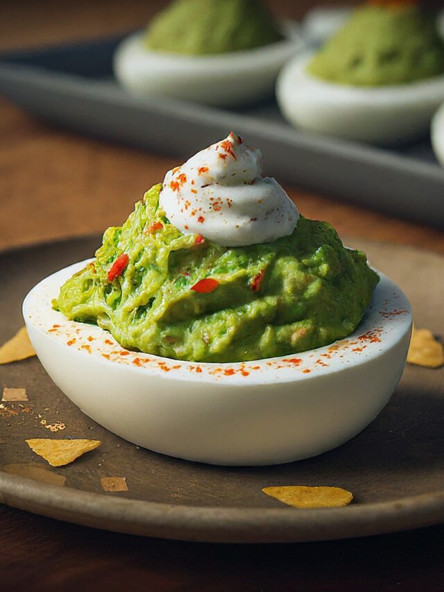 GUACAMOLE STUFFED EGGS RECIPE: ELATED TASTE!