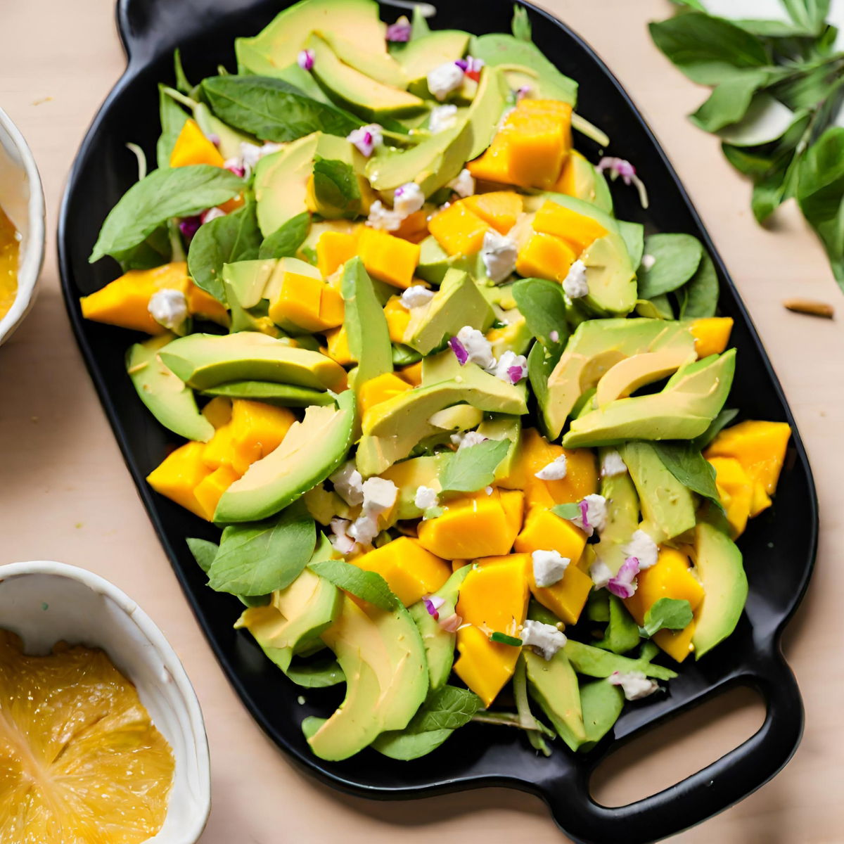 Mango Avocado Salad: Tangy Twist!