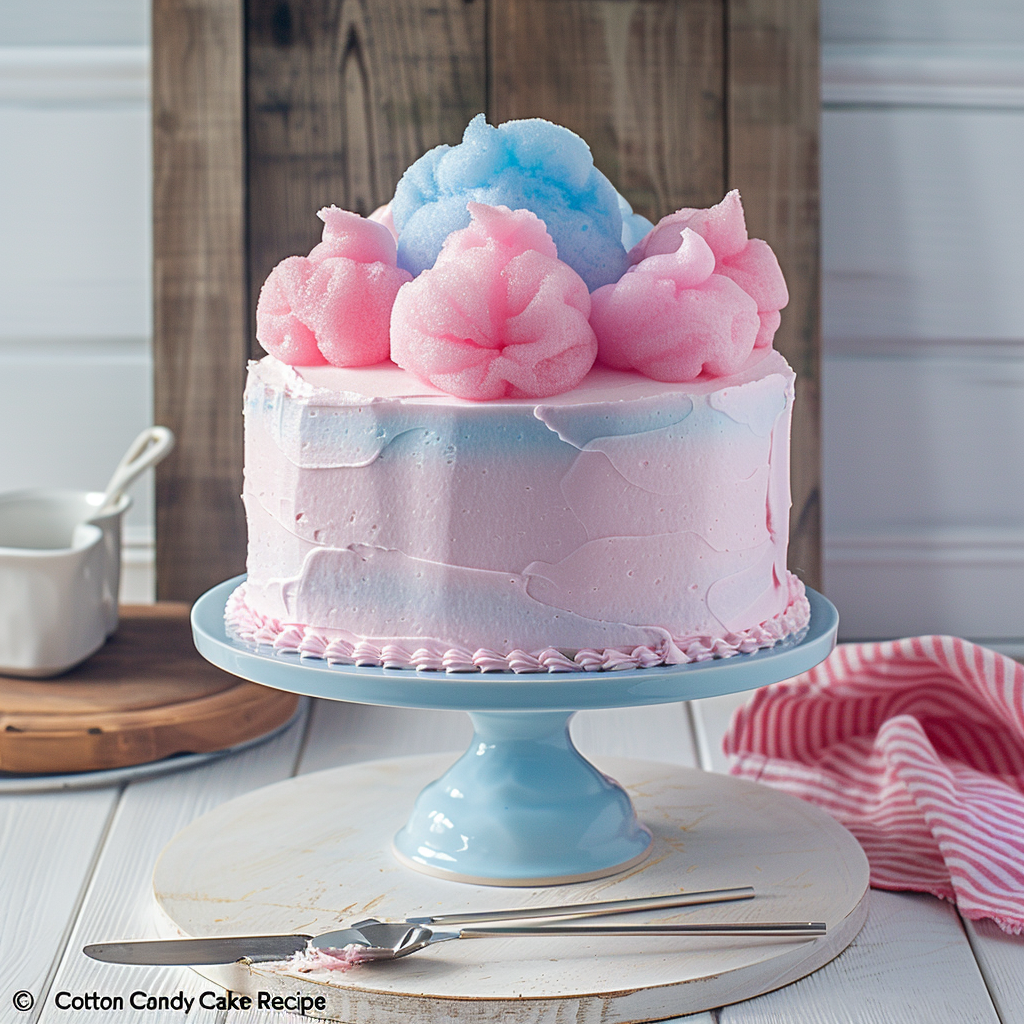 Cotton Candy Cake Recipe