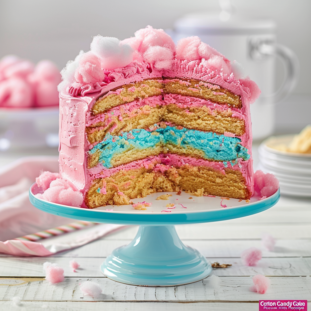 Cotton Candy Cake