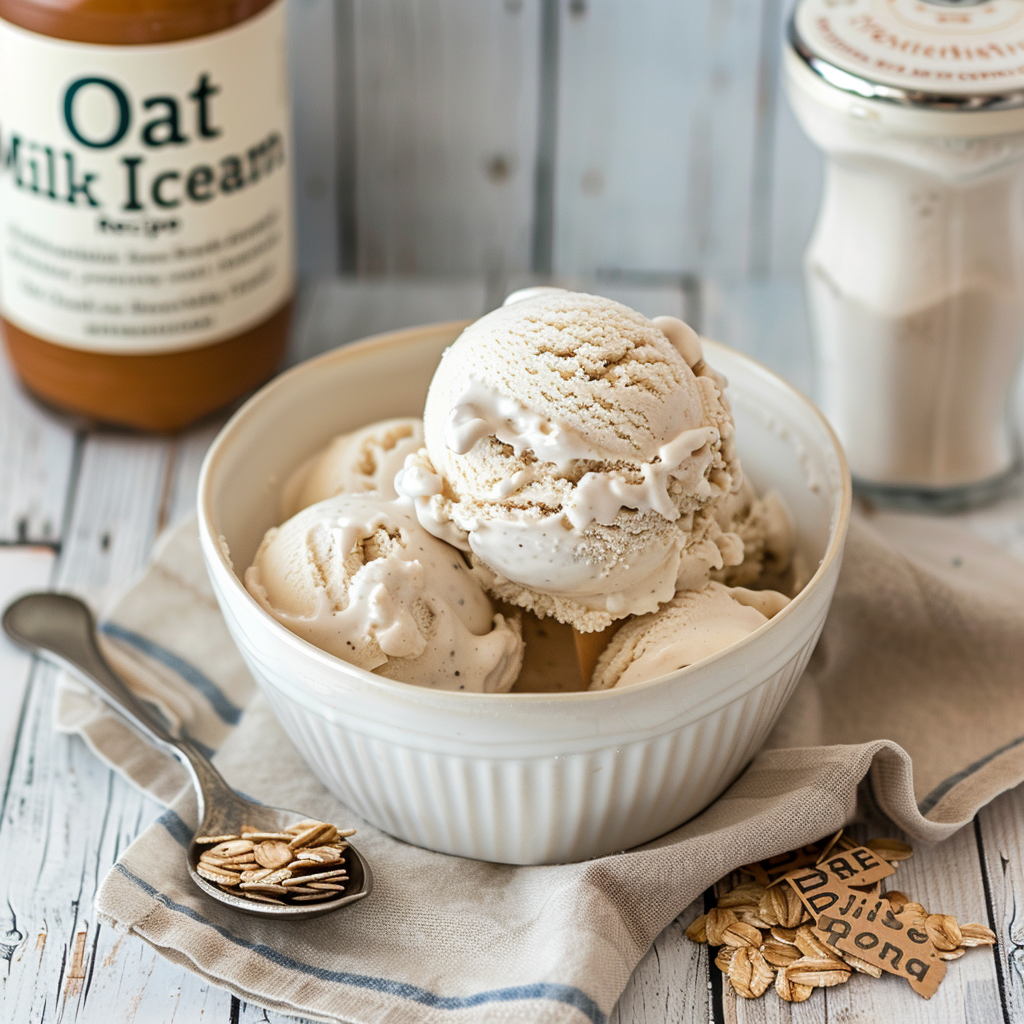 Oat Milk Ice Cream Recipe The Fresh Man cook