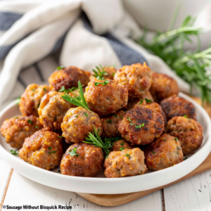 Sausage Balls without Bisquick Recipe