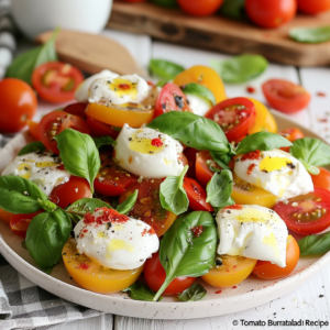 Tomato Burrata Salad Recipe