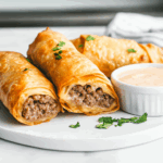 Cheeseburger Spring Rolls Disney: Theme Park Treats!