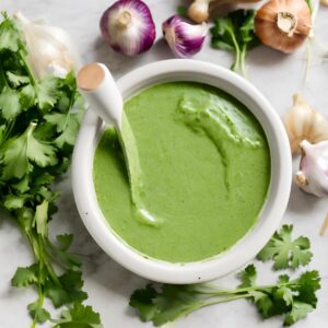 Garlic Cilantro Sauce Recipe