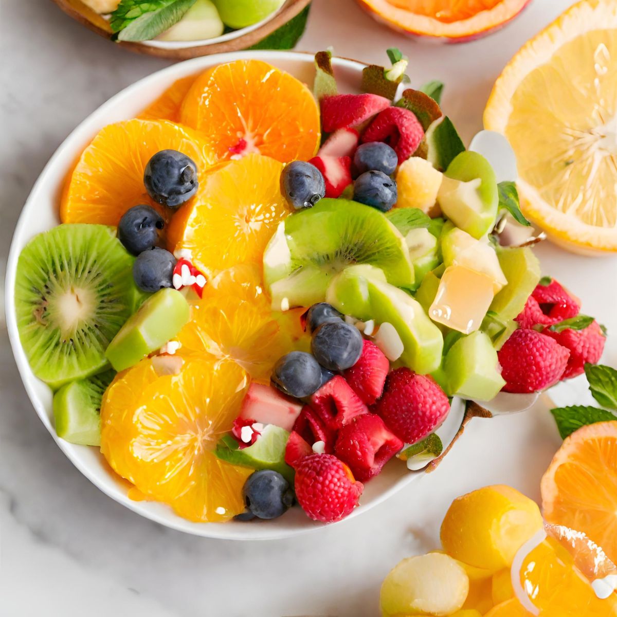 Fruity Citrus Honey Salad (Berry Blast)