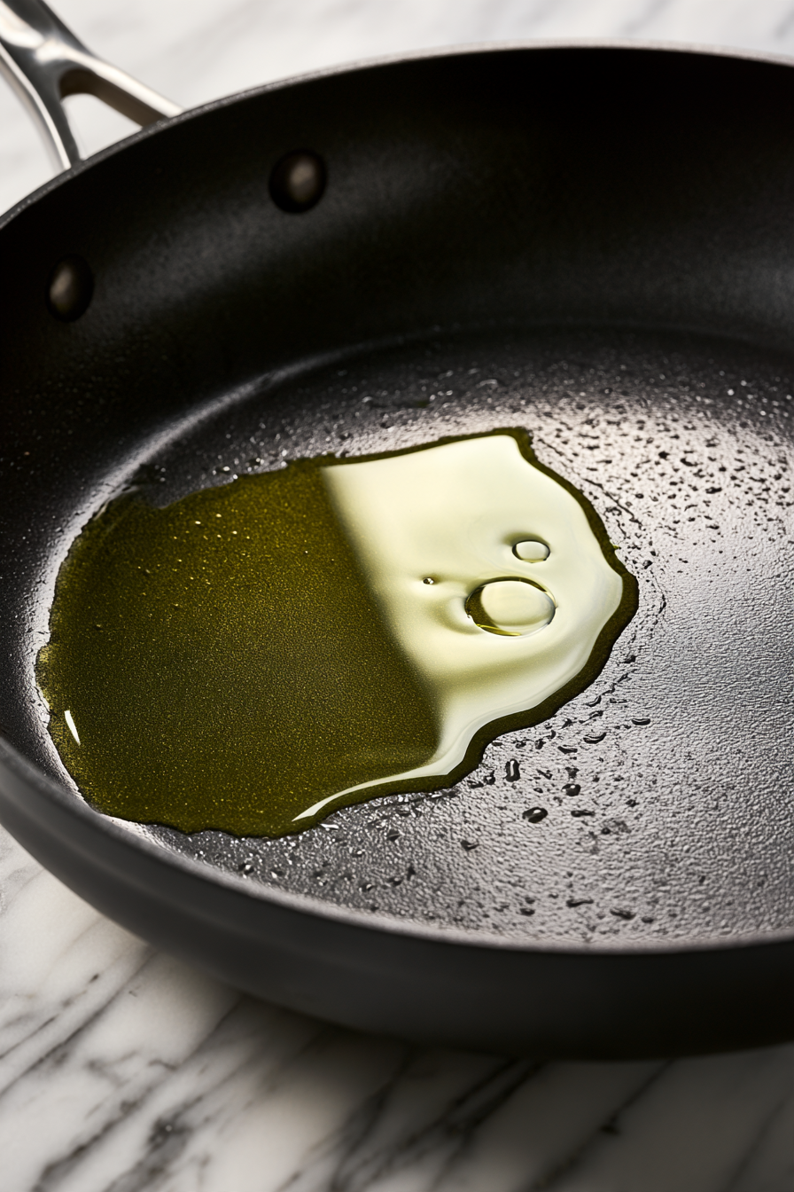 Heat the olive oil in a large pan over medium-high heat