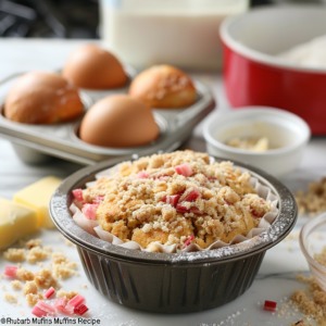 Rhubarb Muffins Recipe