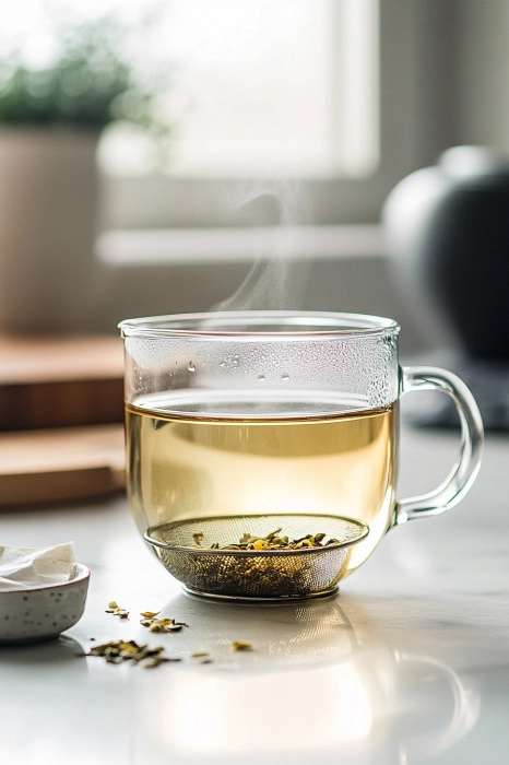 Take out the tea bag