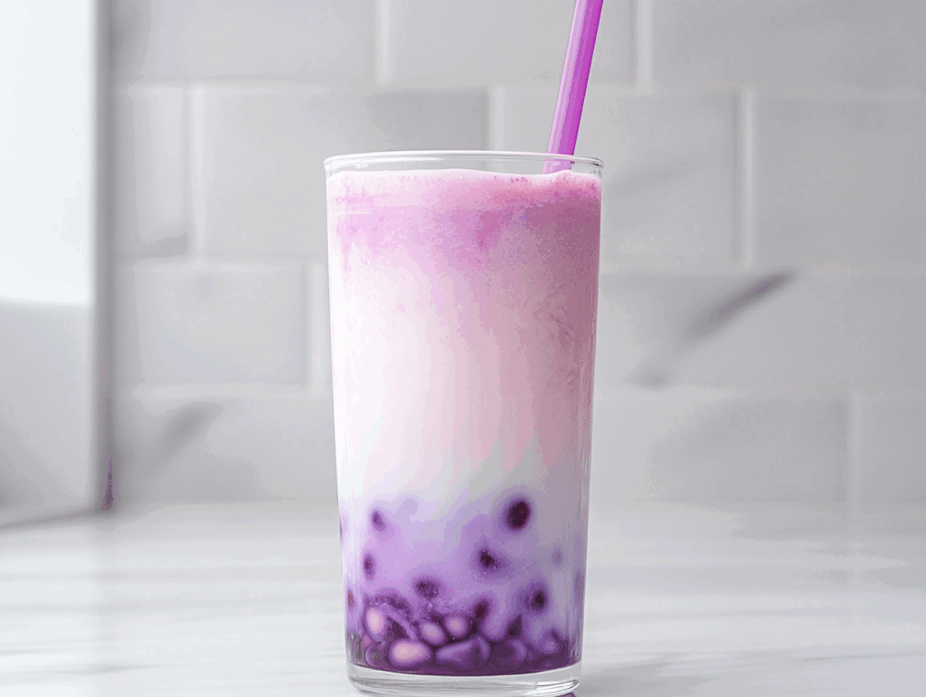 Taro Milk Tea Boba Recipe